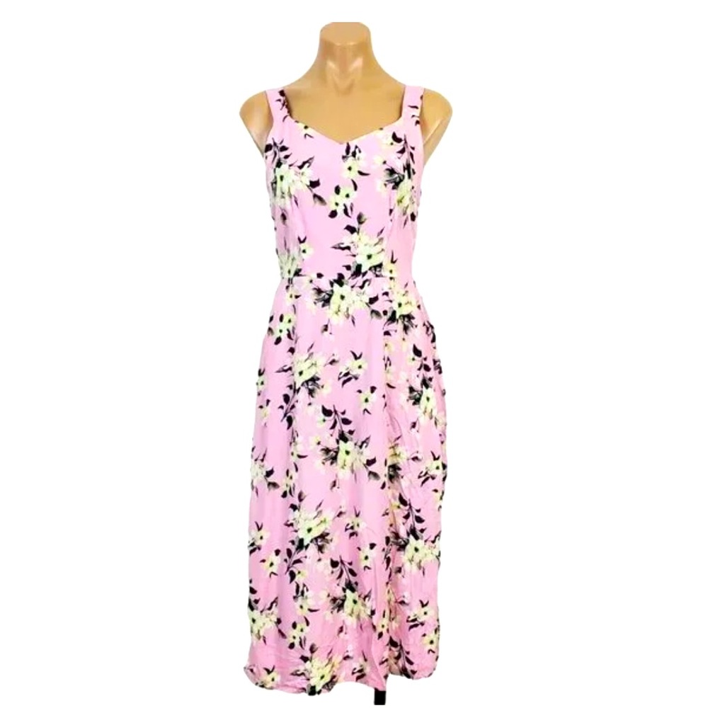 NWOT vero moda sweetheart neckline midi Dress, size small